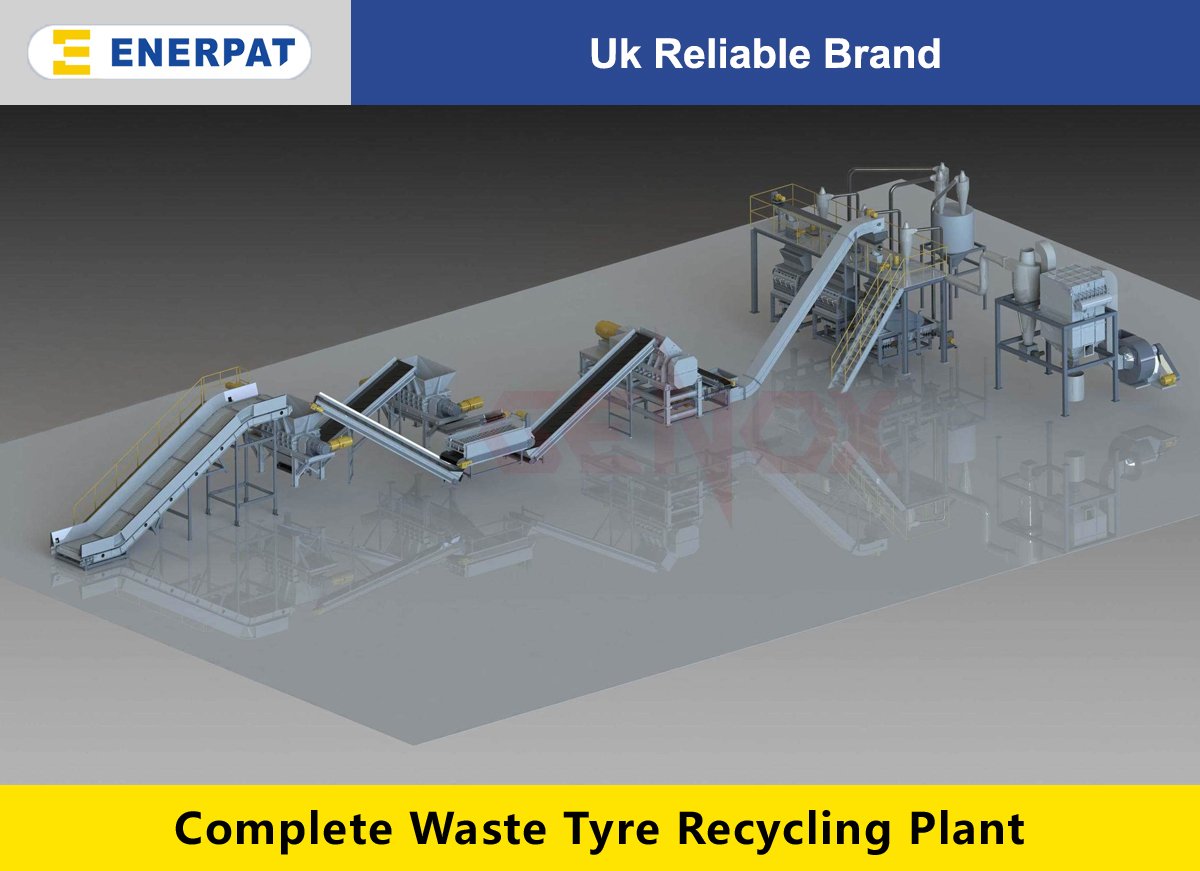 Waste Tyre Recycling Plant-Powder Plant(10-60 Mesh) 