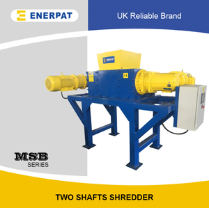 High Quality Commercial Two Shaft Shredder for Non Ferrous Scrap Metal