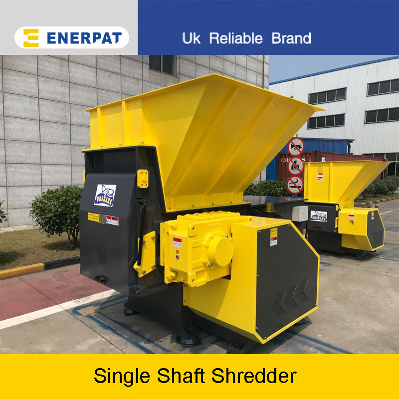Waste Materials Single Shaft Shredder Manufacturer